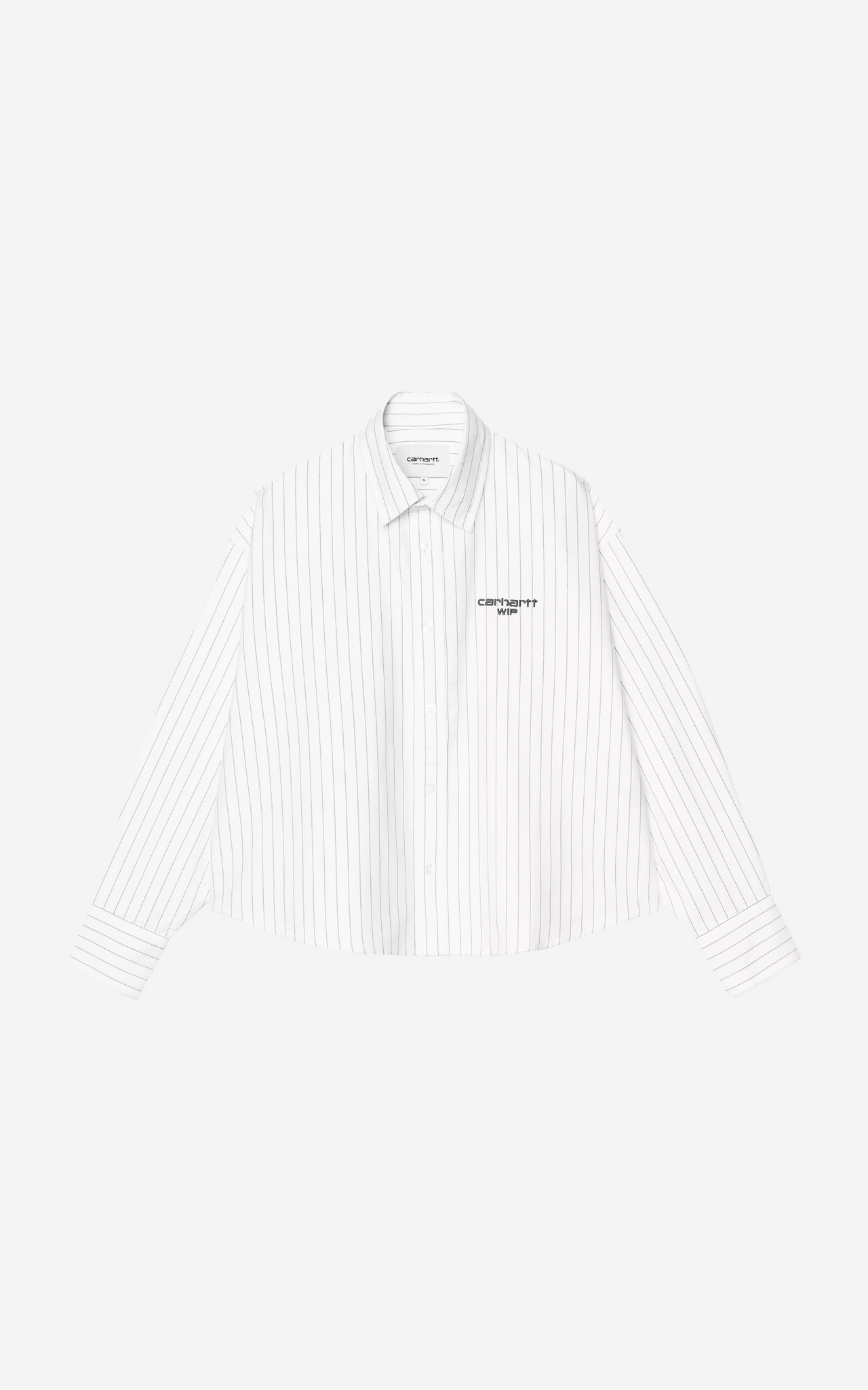 W' LS CASSEL SHIRT WHITE/BLACK