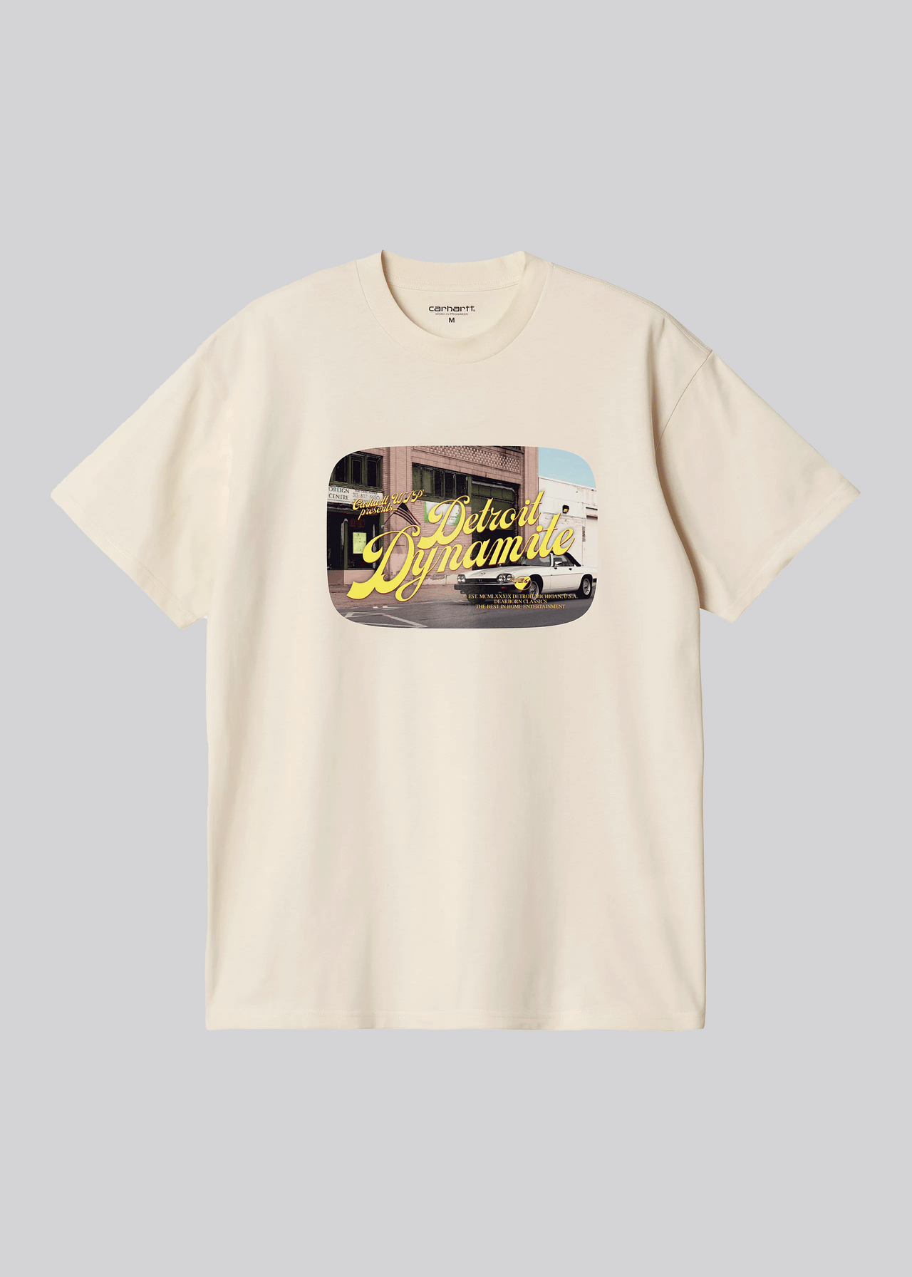 S/S GREATEST FLICKS T-SHIRT NATURAL