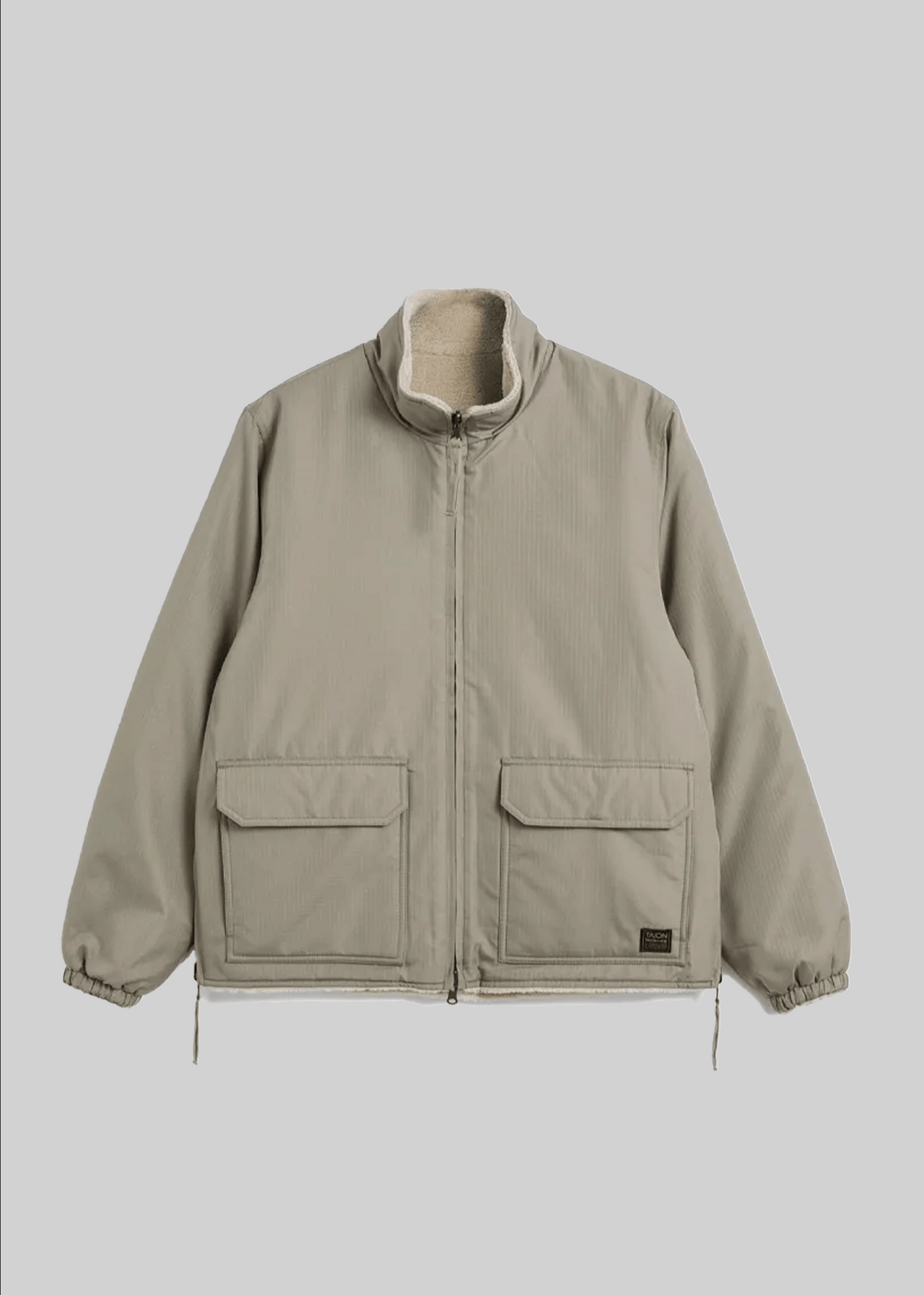 REVERSIBLE JACKET MOCHA/BEIGE