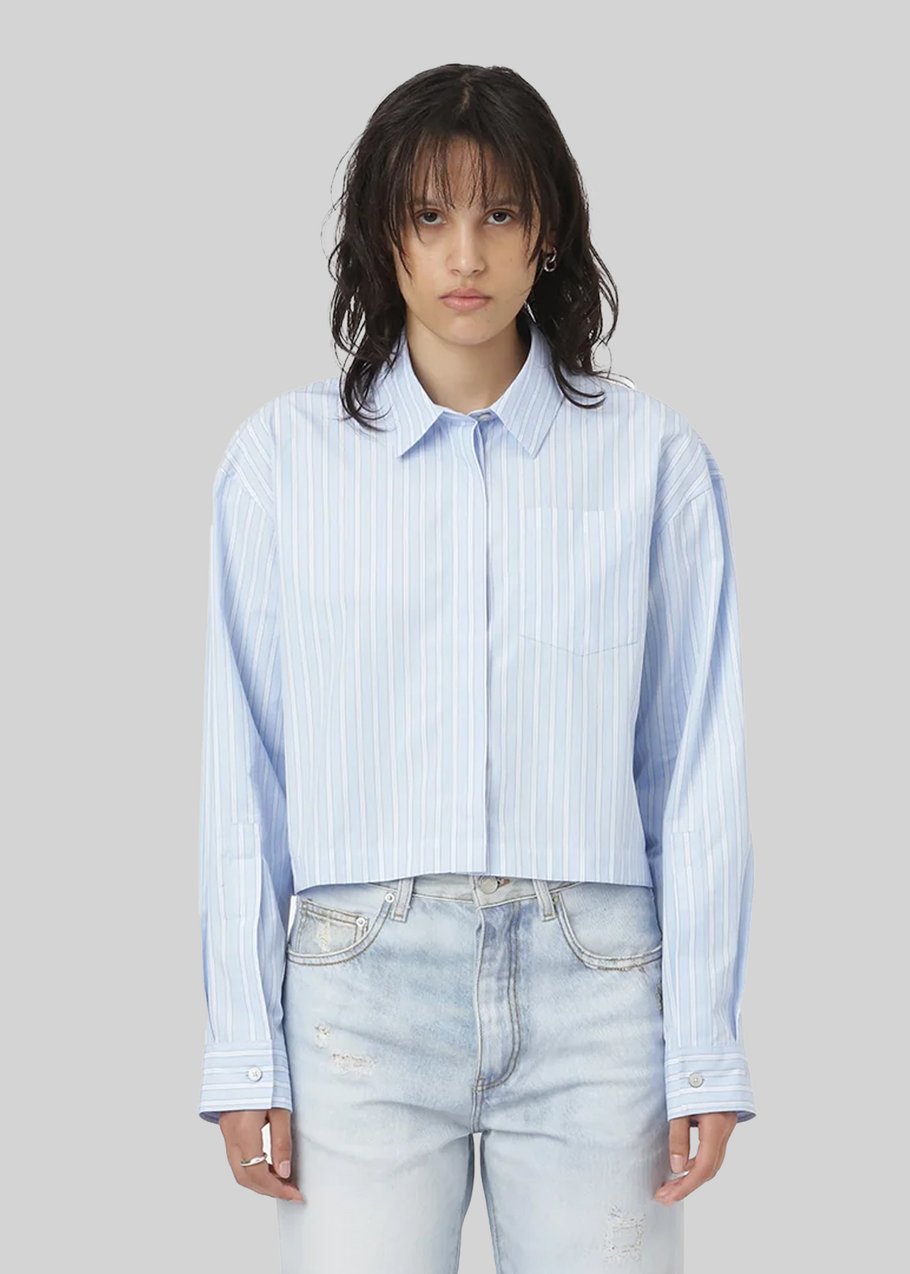 LEXINGTON SHIRT BLUE STRIPE
