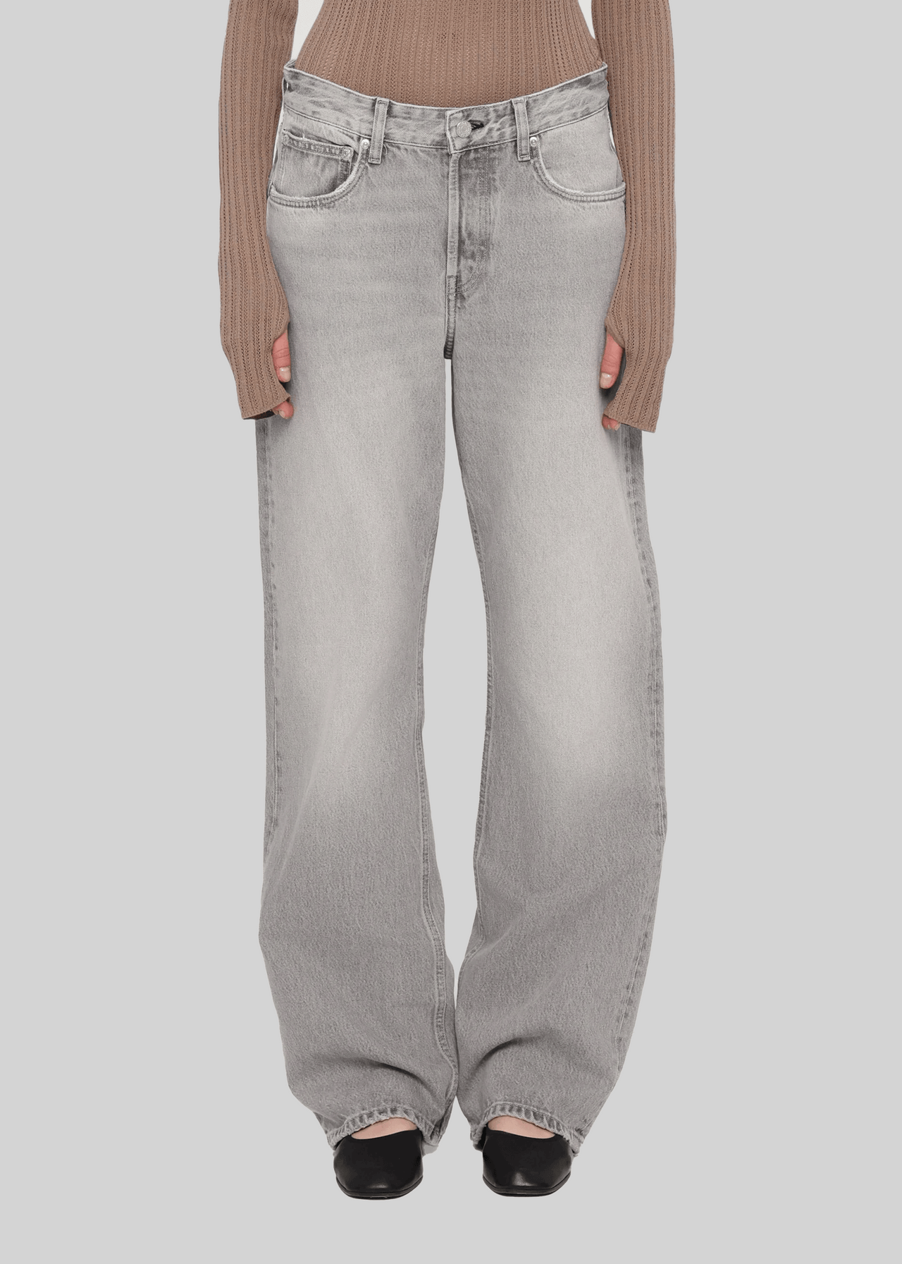 BAGGY JEANS LIU GREY