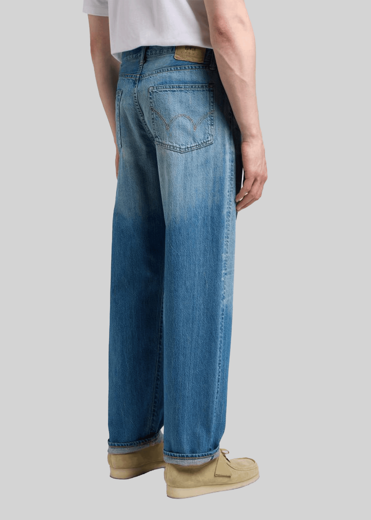 LIGHTWEIGHT LOOSE JEANS BLUE LIGHT USED