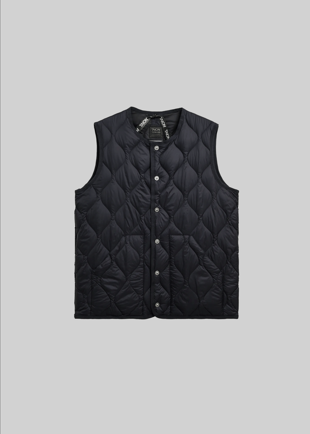 CREW NECK VEST NAVY