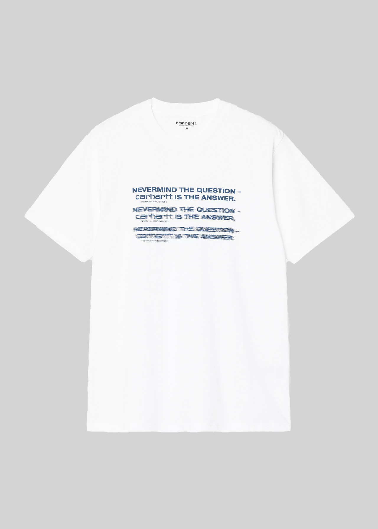S/S NEVERMIND T-SHIRT WHITE