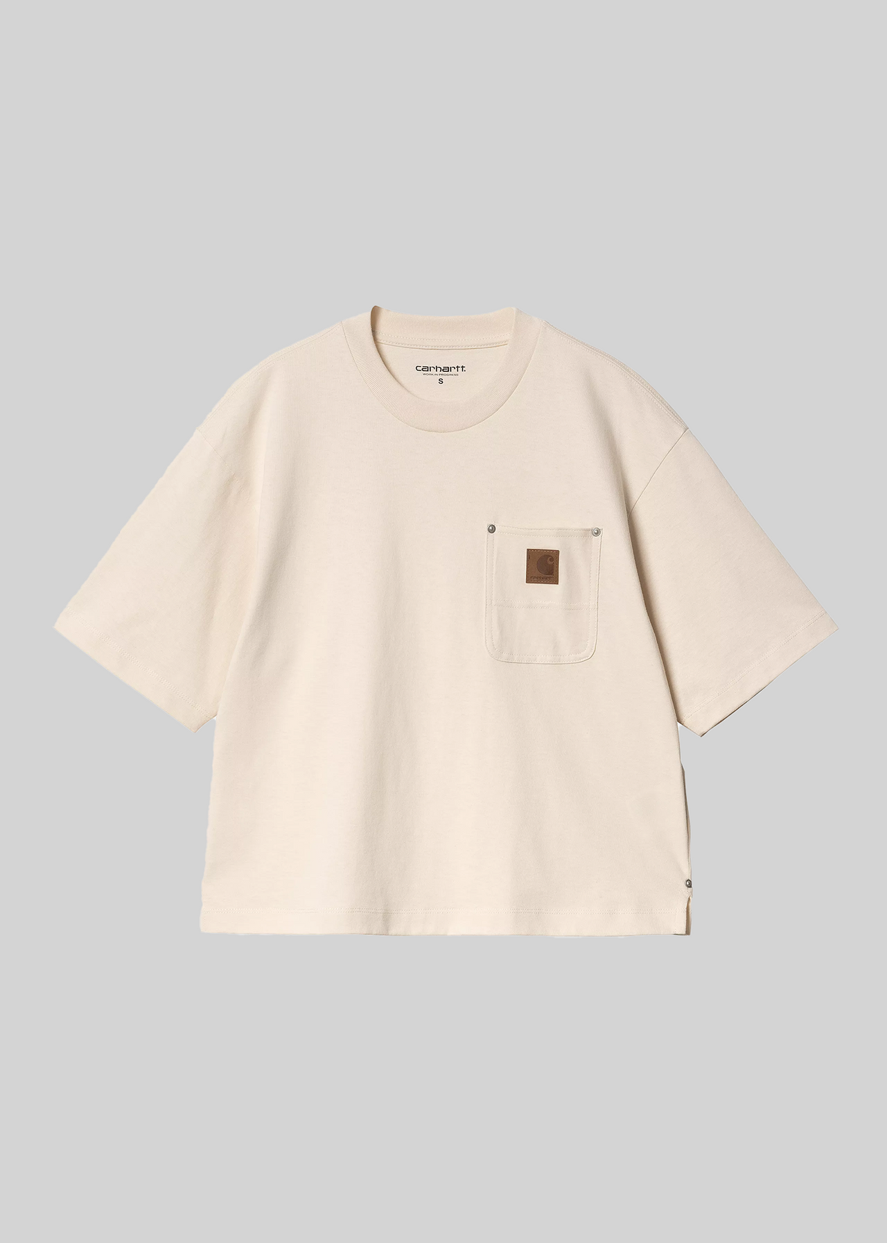 S/S ELDON T-SHIRT NATURAL