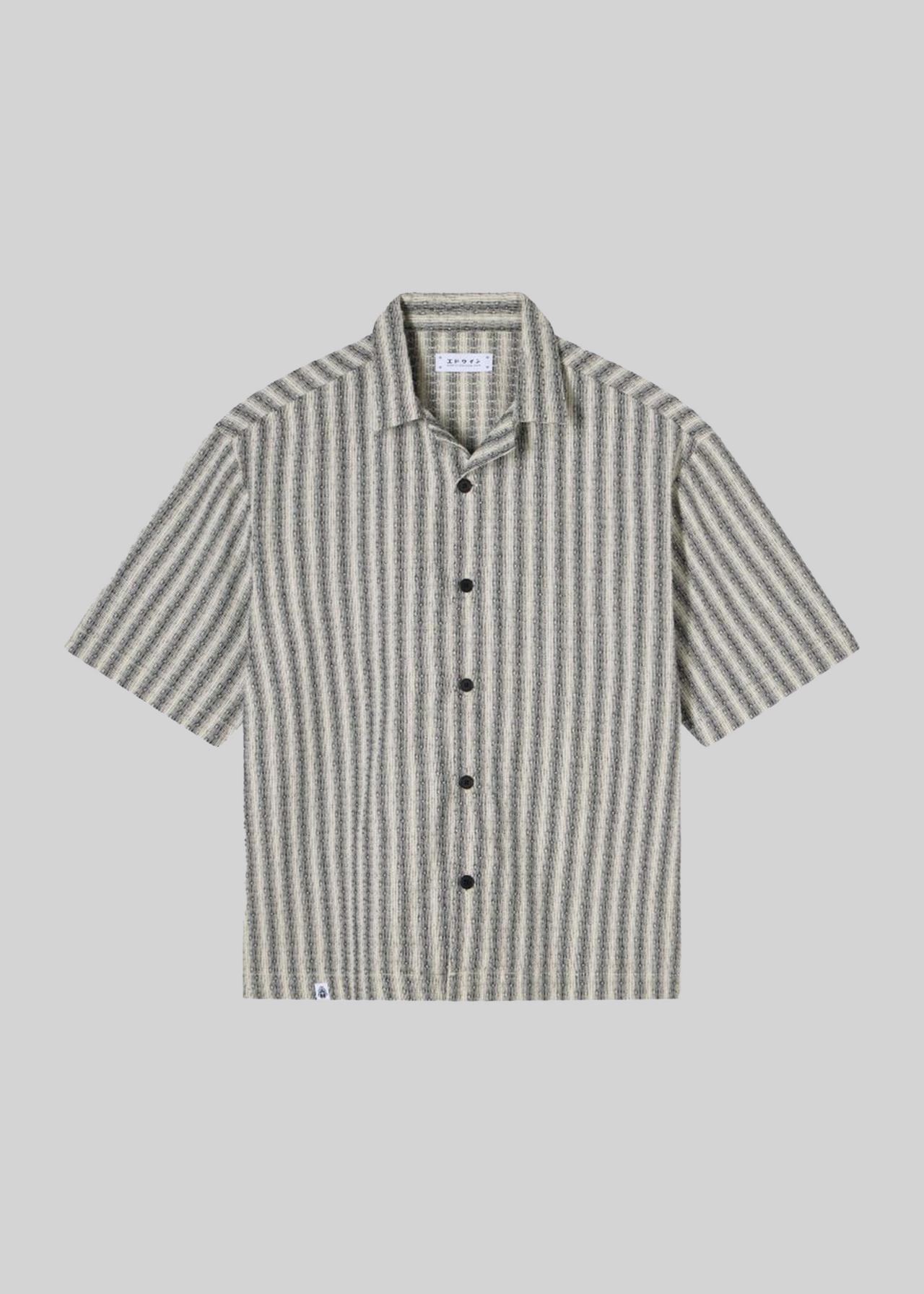 SAGA SHIRT SS BLACK/WHITE