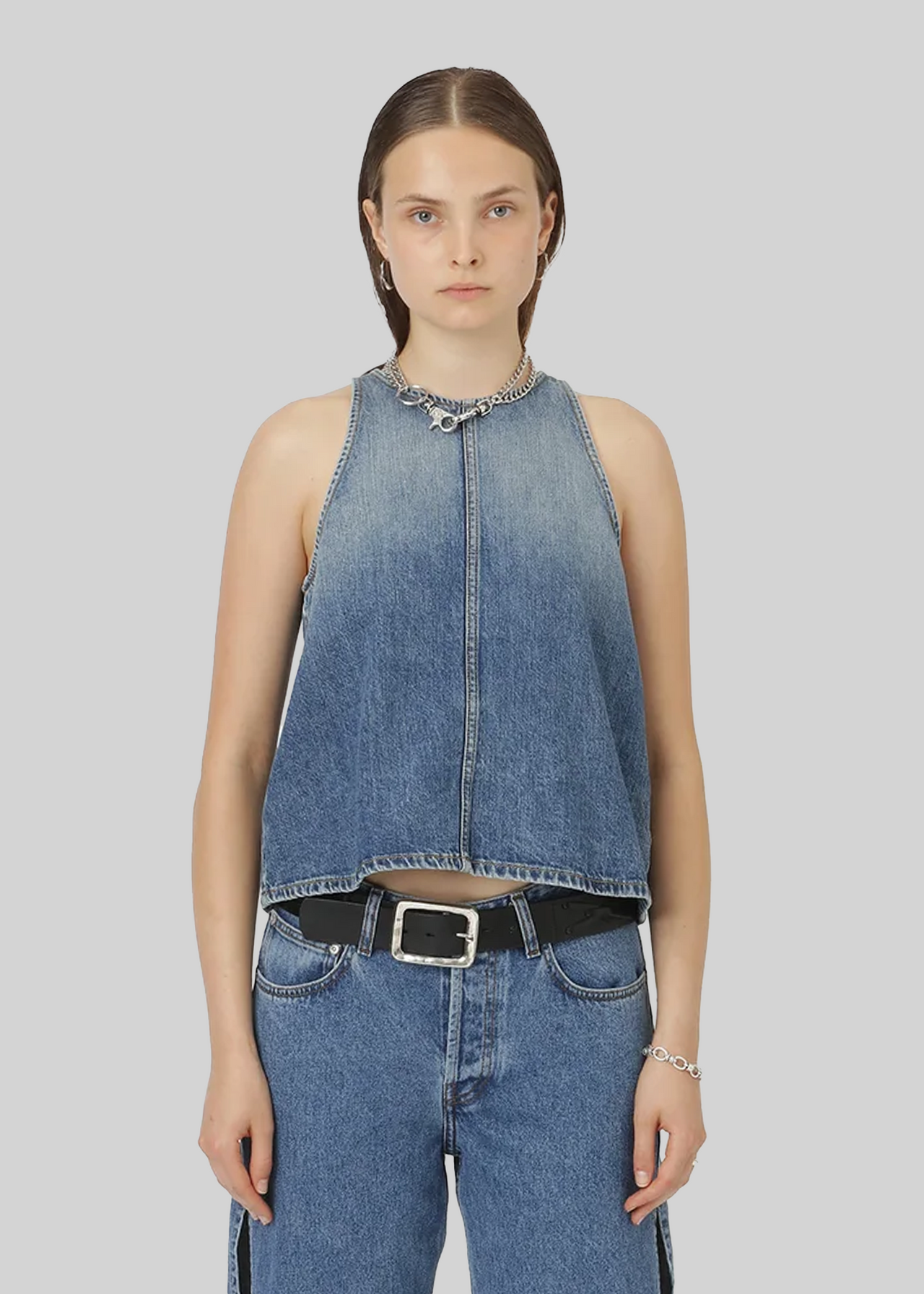 XENIA TOP TINTET LUI BLUE