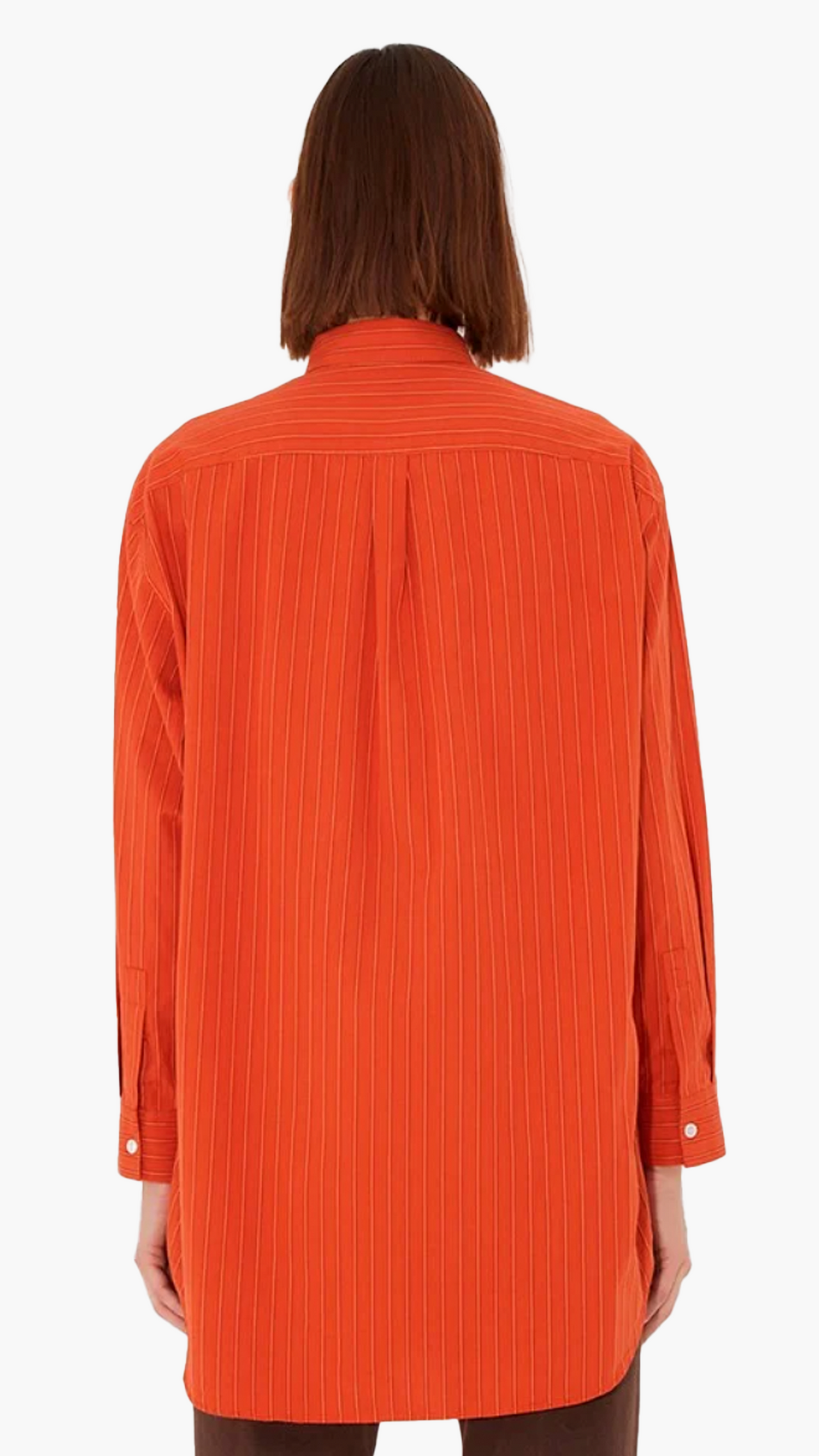 CHARLENE POPLIN STRIPE SHIRT